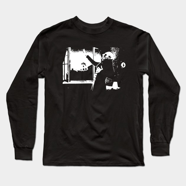 dead of nosferatu Long Sleeve T-Shirt by horrorshirt